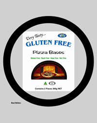 Old Time Bakery Gluten Free Pizza Bases