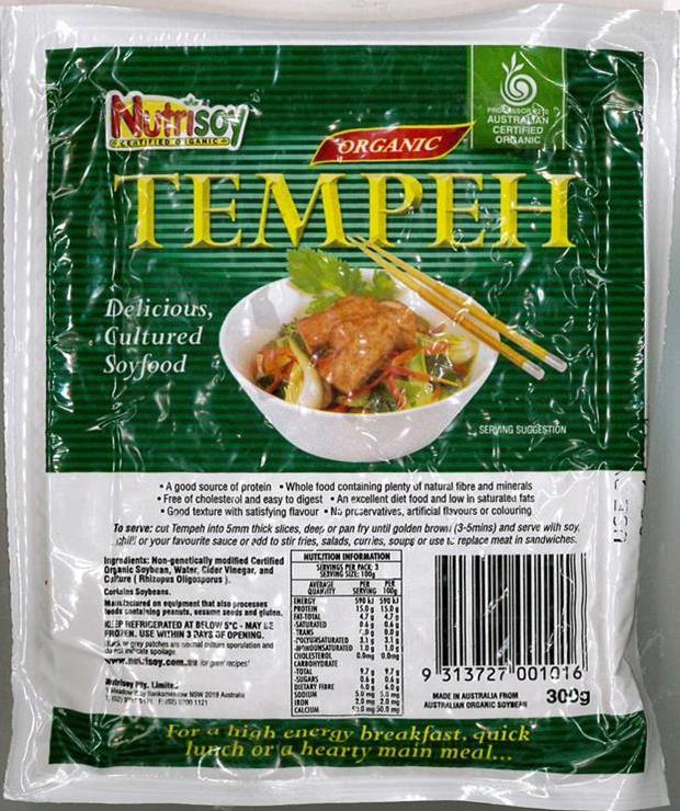 nutrisoy tempeh