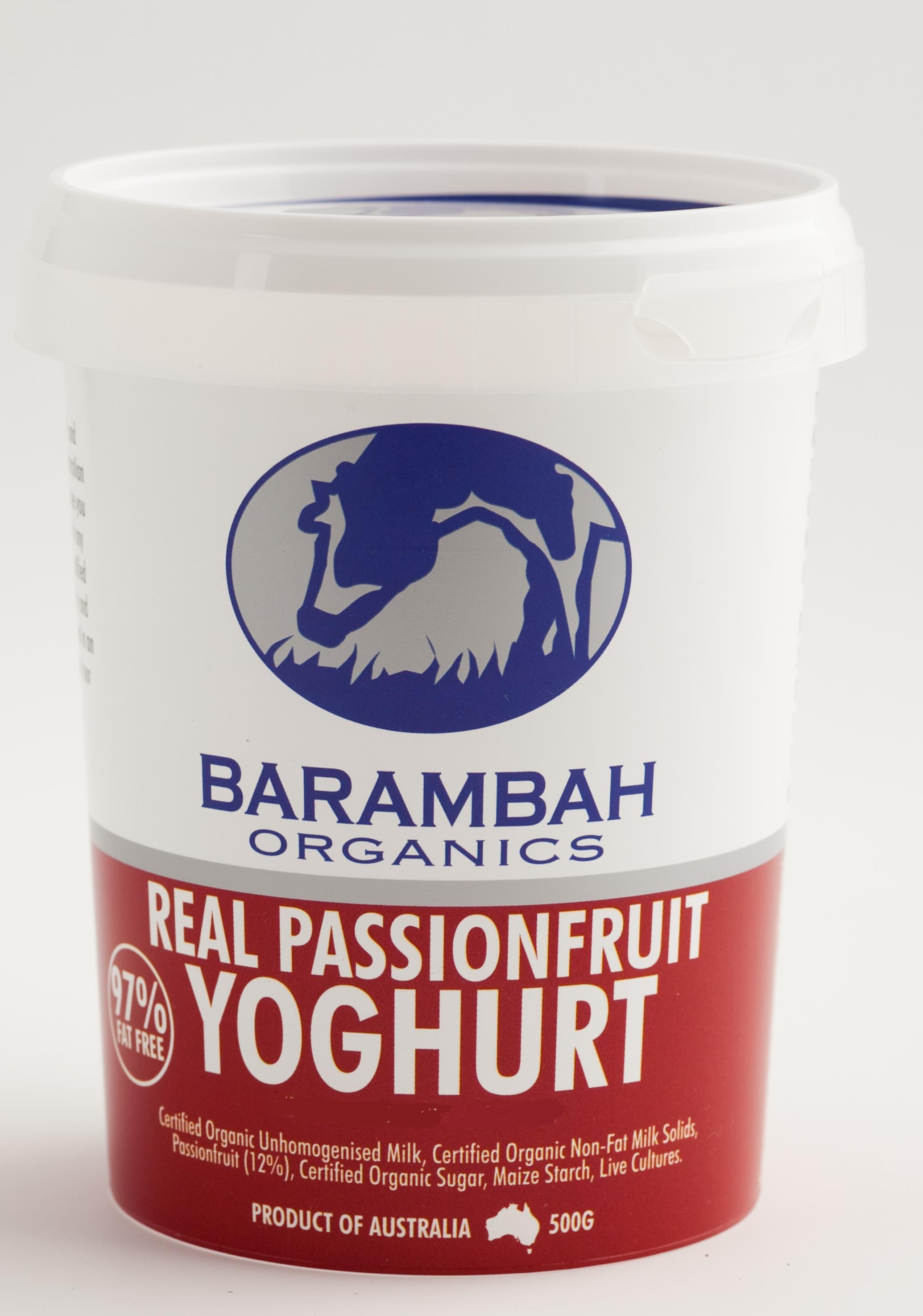 barambah passionfruit yoghurt