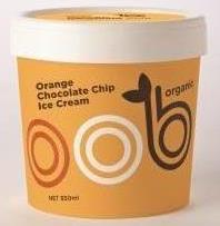 oob organic orange chocolate chip ice cream