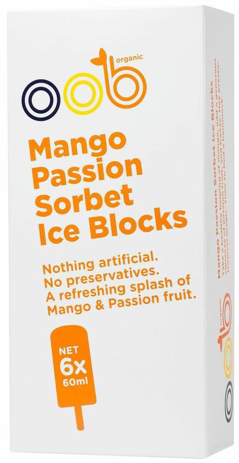 oob mango passion ice blocks