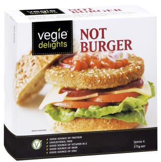vegie delights not burger