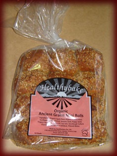 healthybake ancient grain mini rolls