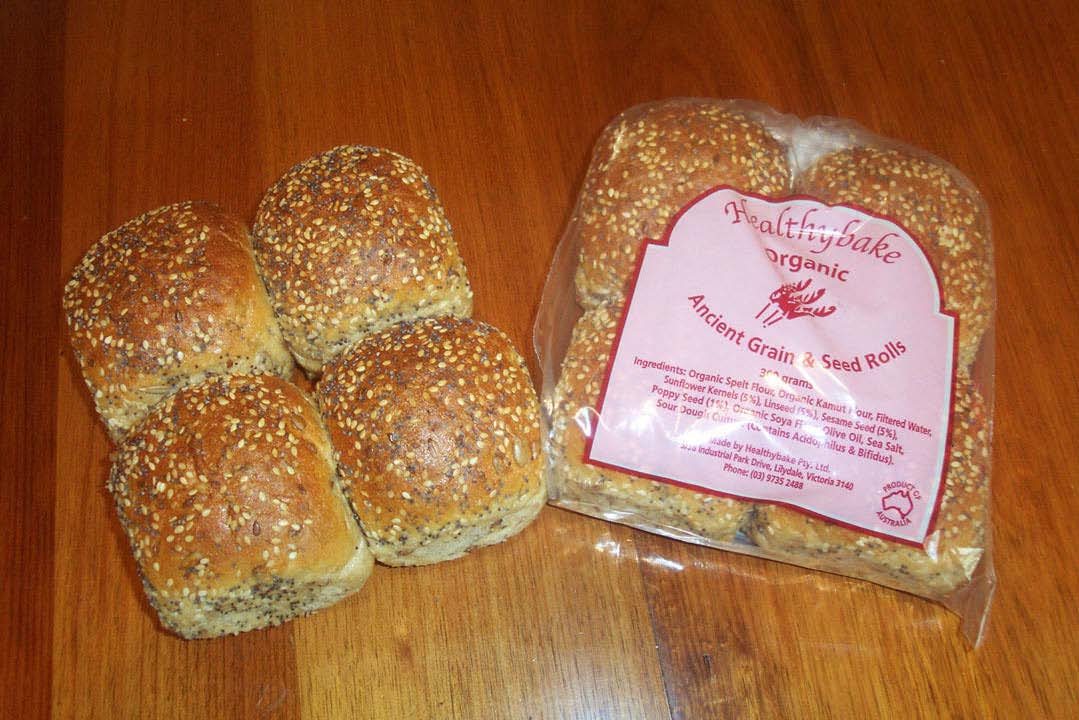 healthybake ancient grains rolls