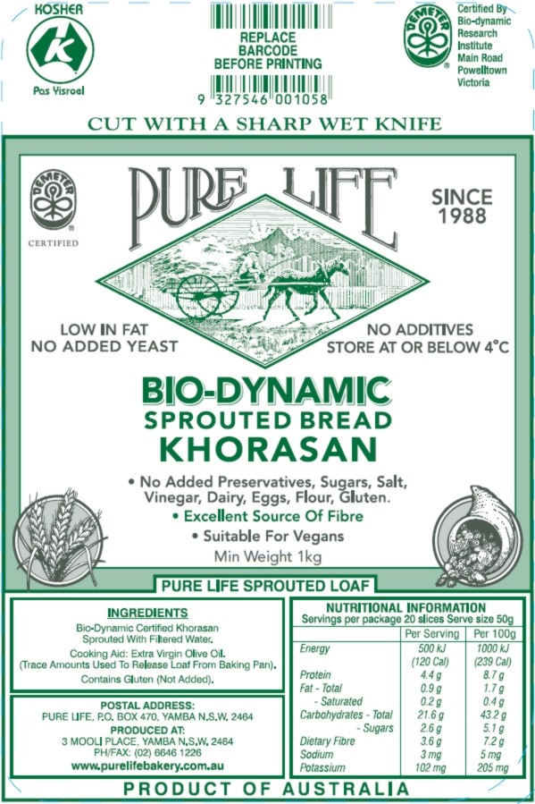 khorasan essene bread